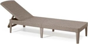 Keter Tumbona Plegable  con Respaldo Reclinable