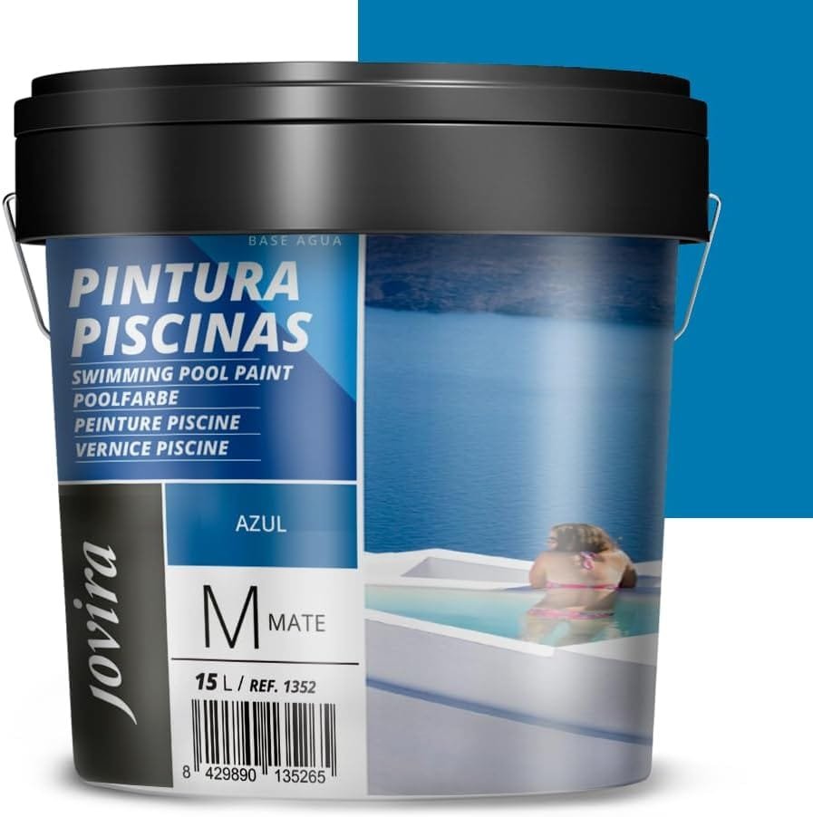 Pintura para Piscinas JOVIRA - Azul, 15L, Base Agua