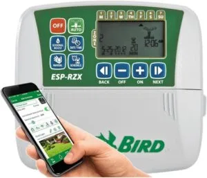 Rain Bird ESP-RZX – Programador de Riego para 4 Estaciones (Interior)