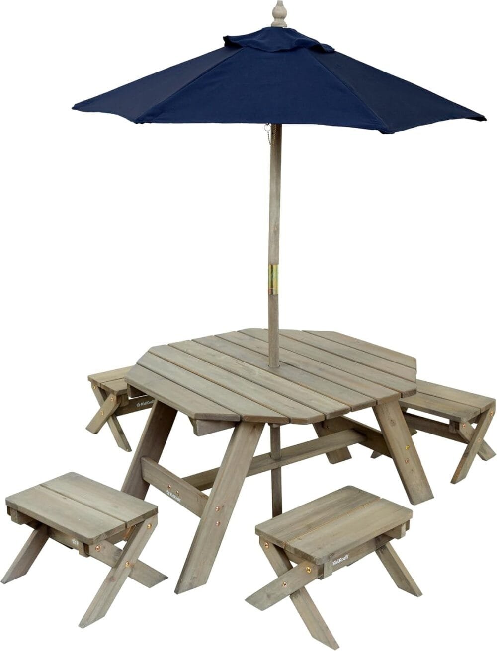 KidKraft Juego de Mesa Octagonal para Exteriores para Niños