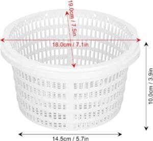 Cesta de Skimmer para Piscina de Plástico