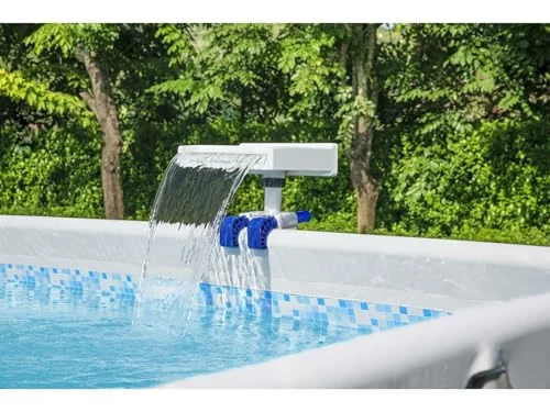 Cascada LED Bestway Soothing para Piscinas Elevadas con Iluminación Multicolor - Imagen 2