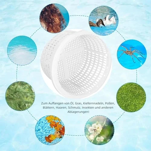 Cesta de Skimmer para Piscina de 18 cm: Filtración Técnica y Duradera - Imagen 2